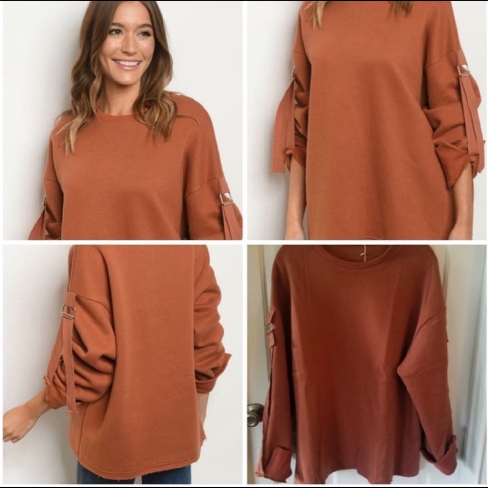 Oversized brick sweater size M/L New